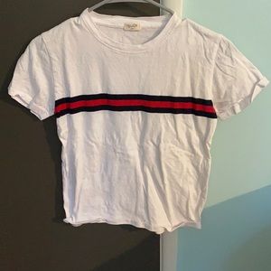 Brandy Melville John Galt stripe tee